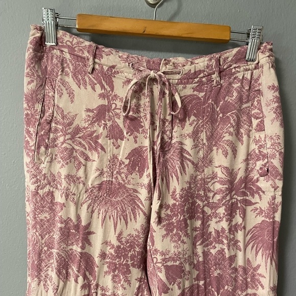Chaser tropical print viscose/spandex pants. Size Sm/Med - Picture 3 of 10